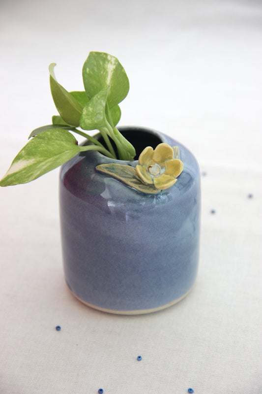 Handmade Ceramic Desk Pot | Berry Bloom