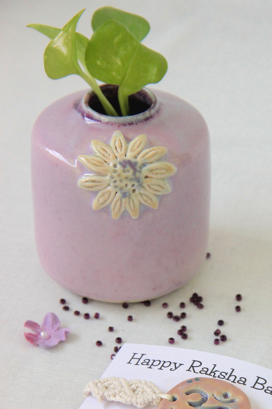 Handmade Ceramic Desk Pot | Lilac
