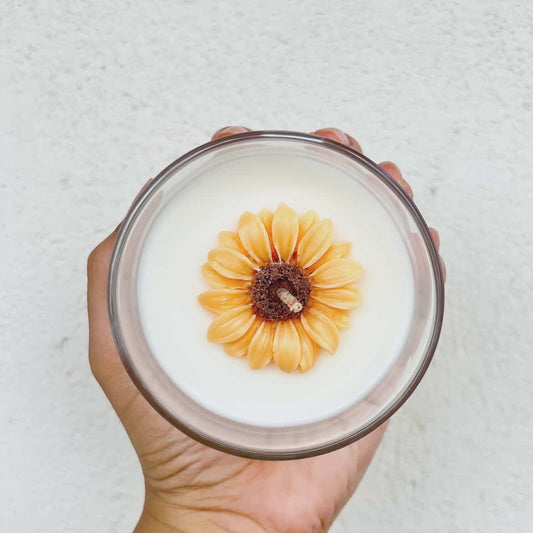 Sunflower | 100% Soy Wax | Artisanal Large Candle