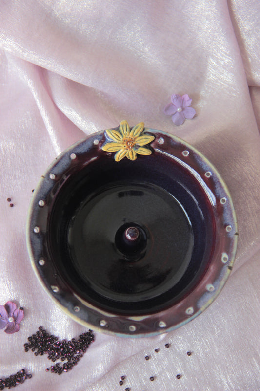 Ceramic Jewellery Holder | Moonlit Daisy