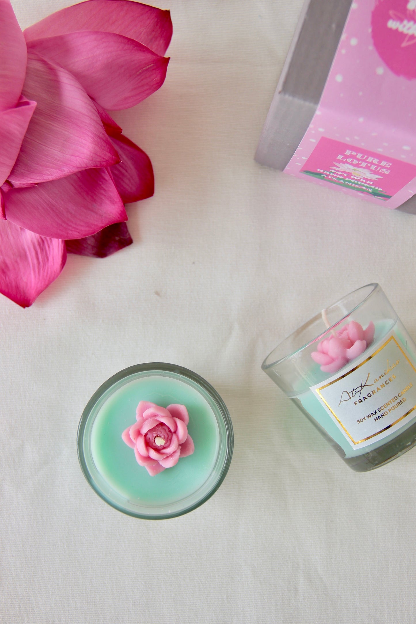 Pure Lotus | 100% Soy Wax | Artisanal Candles