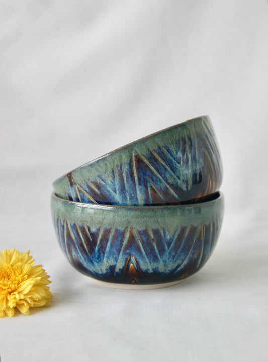 Colors of Earth | Ceramic Serving Bowl | Set of Two