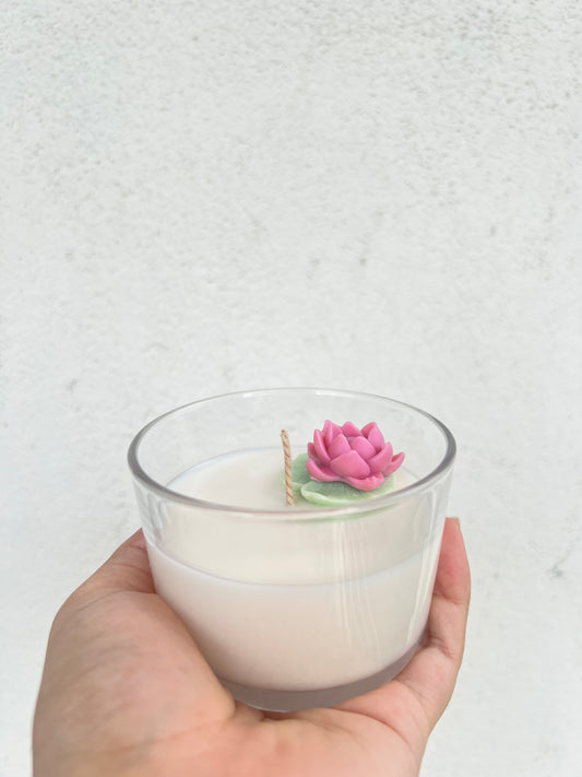 Pure Lotus | 100% Soy Wax | Artisanal Large Candle