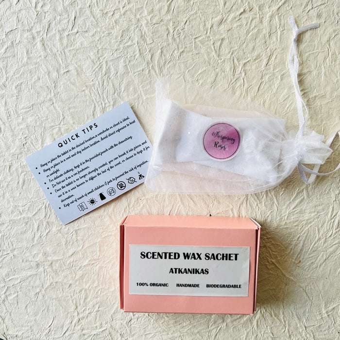 Soy Wax Sachet | Whispering Roses