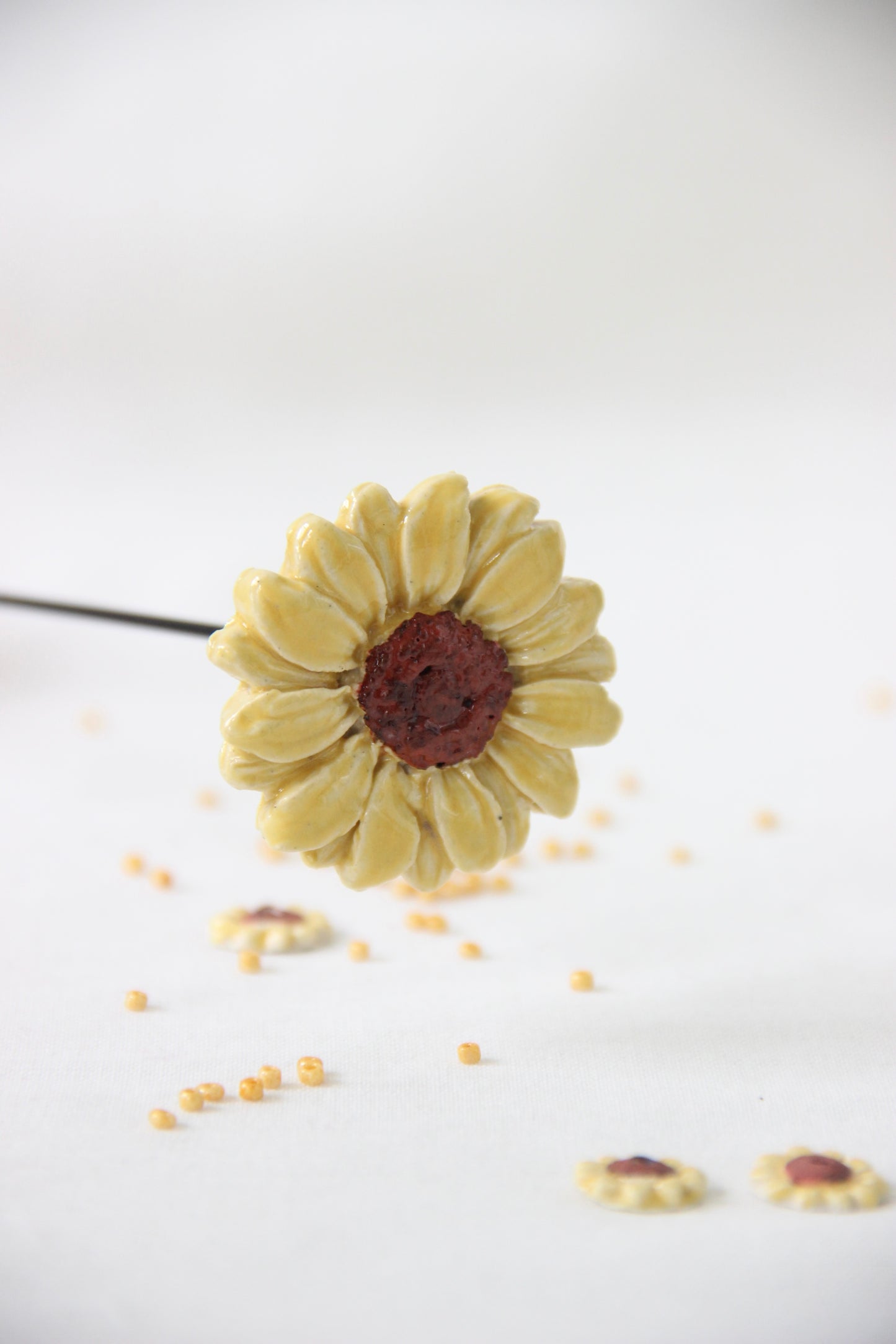 Sunflower Ceramic Stem
