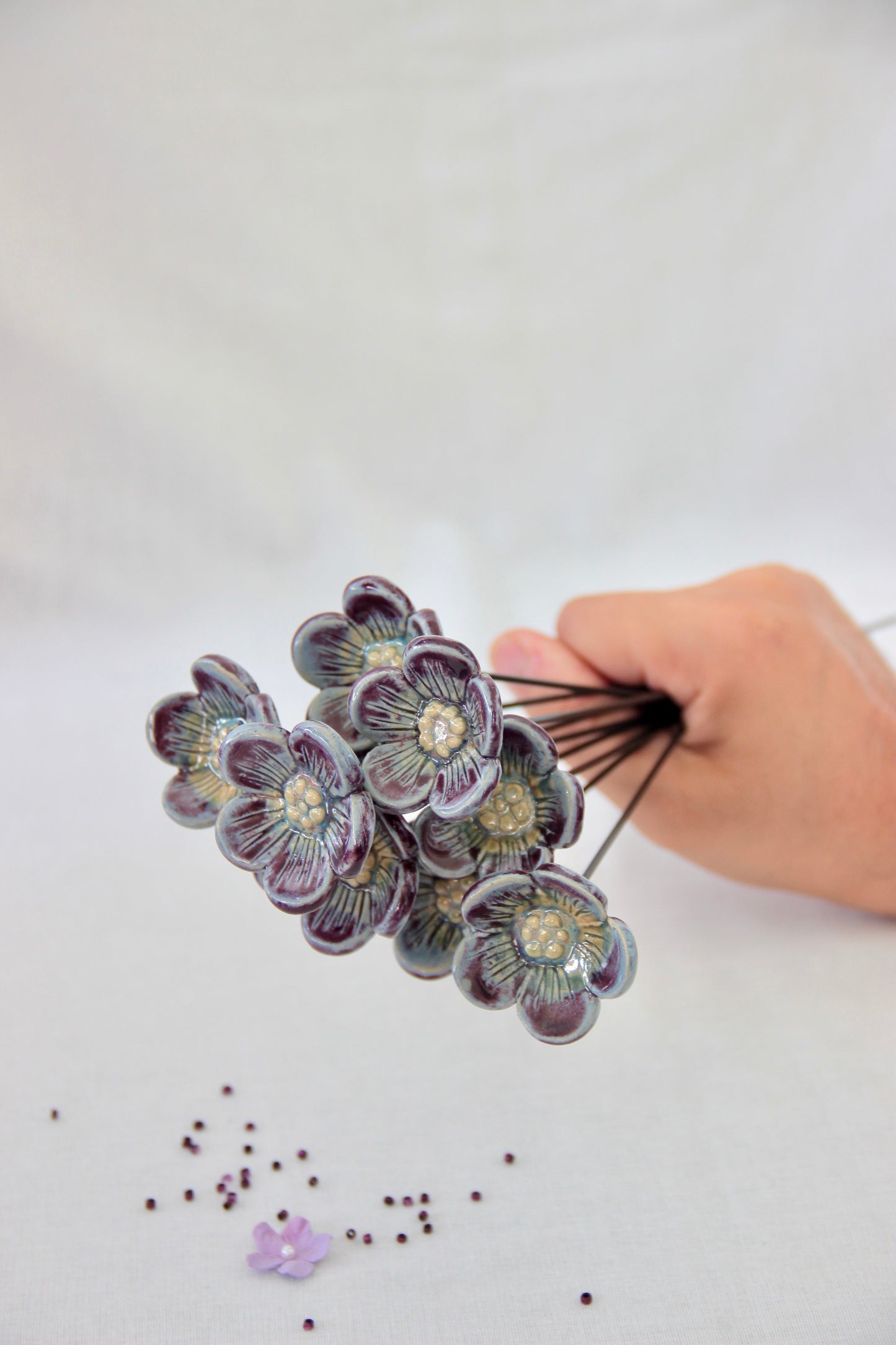 Windflower Ceramic Stem