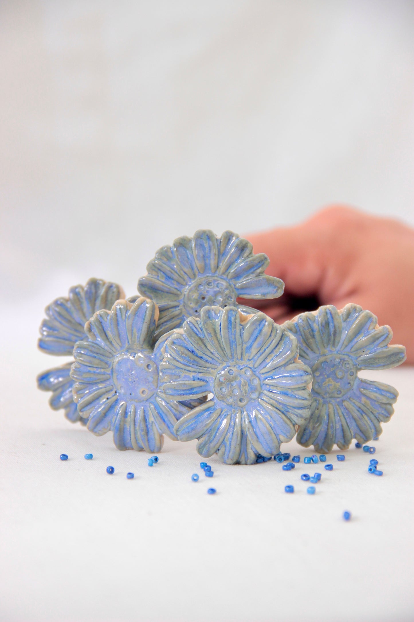 Daisy Ceramic Flower Stick | Sky Bloom