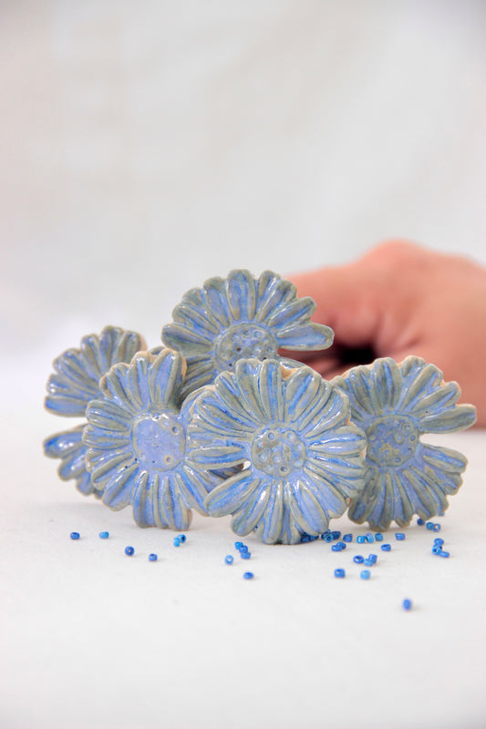 Daisy Ceramic Flower Stick | Sky Bloom