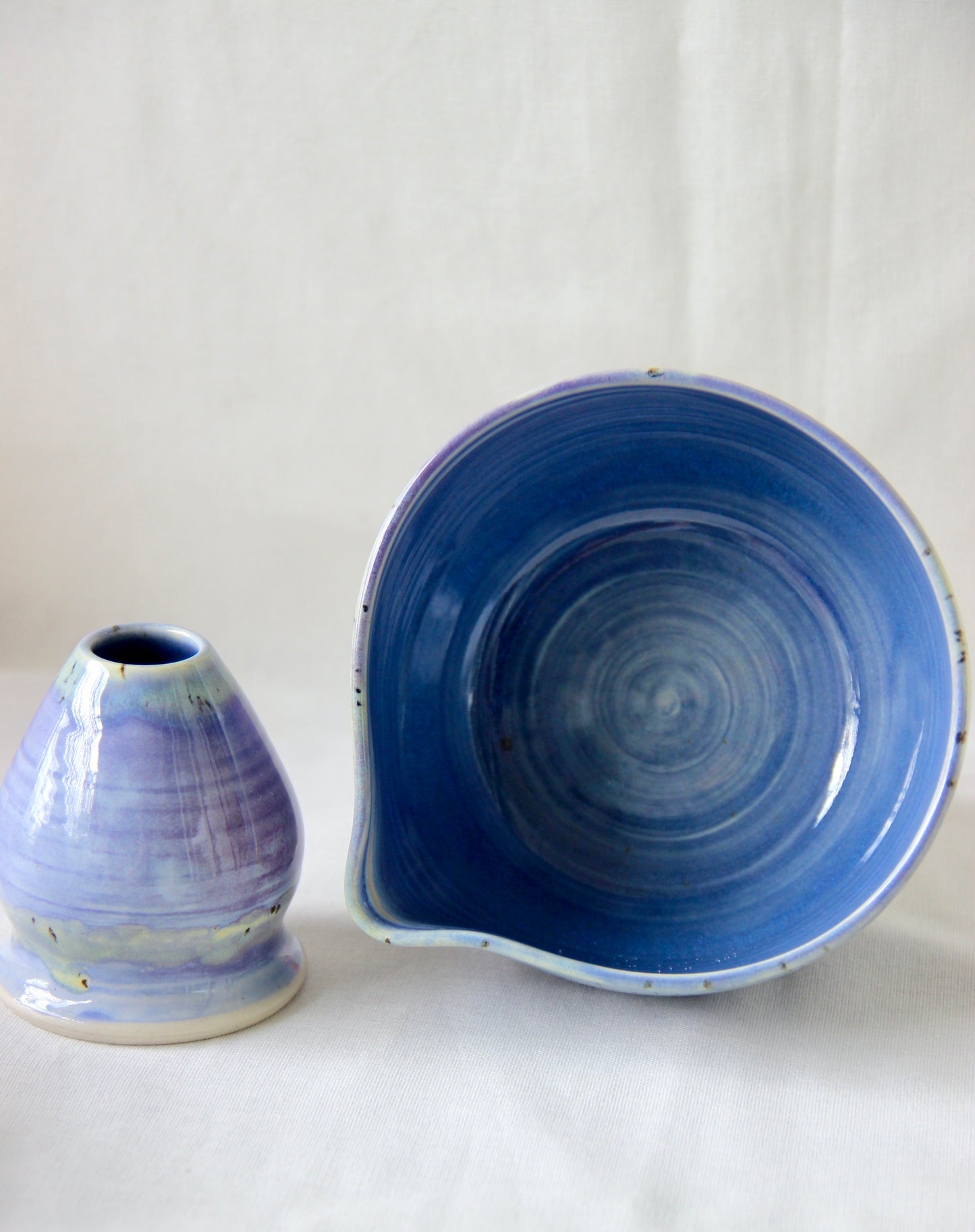 Artisan Matcha Bowl Set | Berry Blush