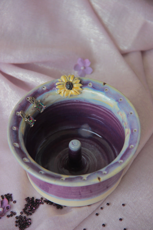 Ceramic Jewellery Holder | Plum Blossom