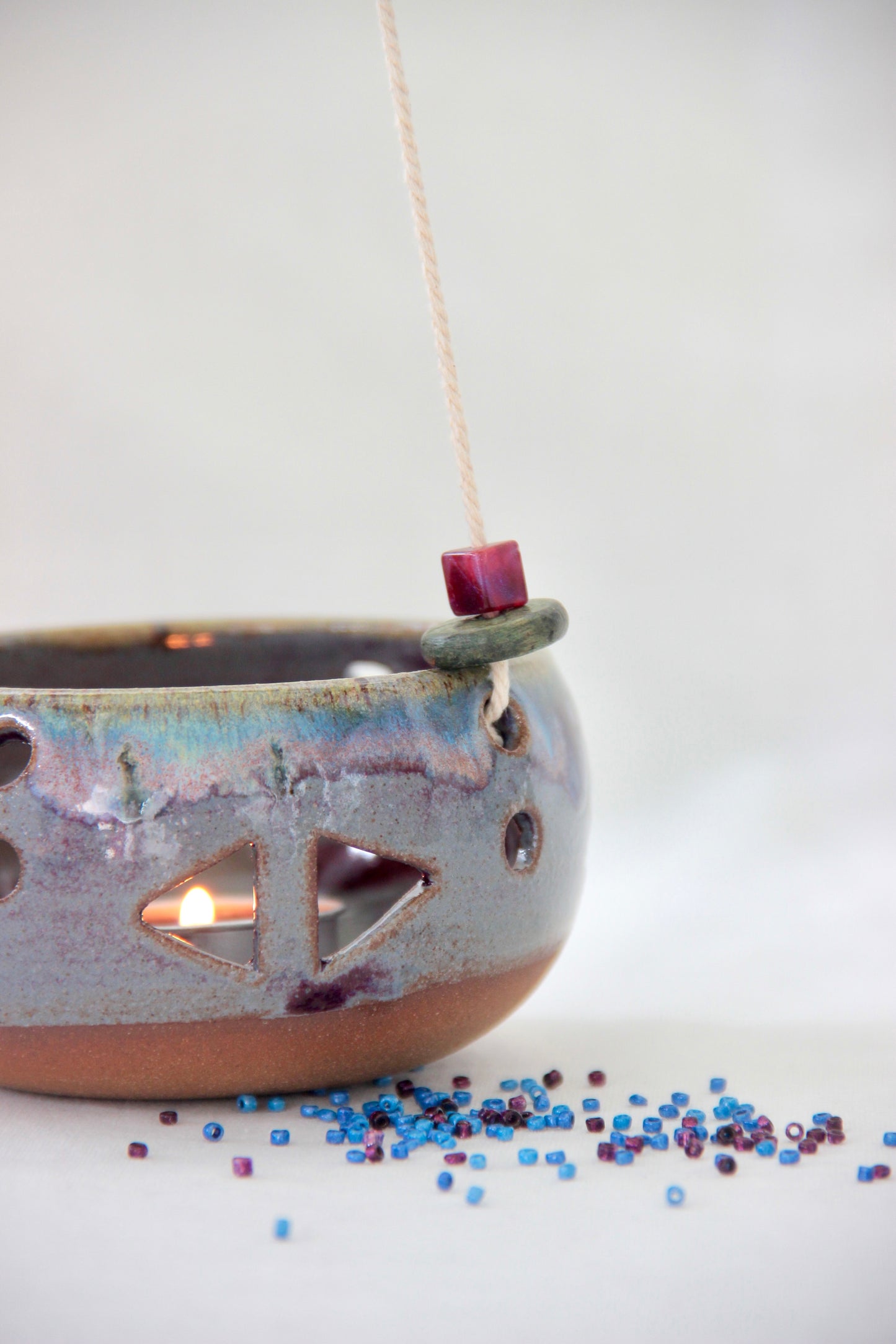Misty Twilight | Ceramic Tealight Holder