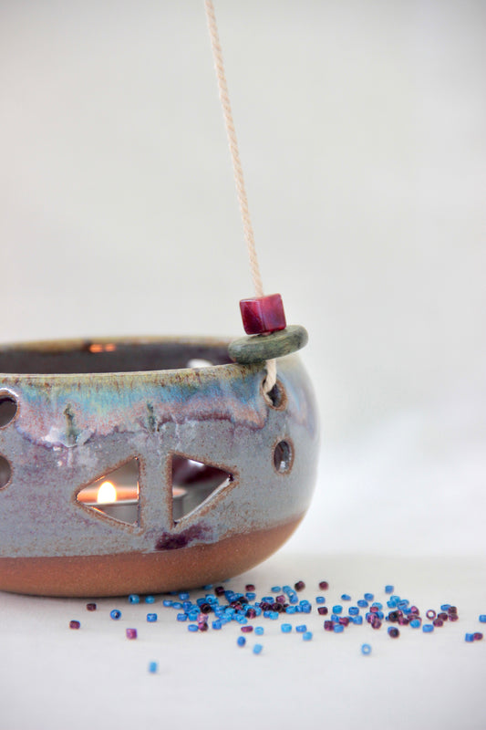 Misty Twilight | Ceramic Tealight Holder