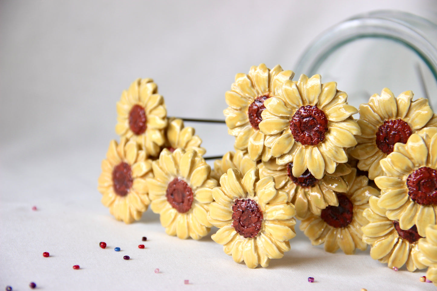 Sunflower Ceramic Stem