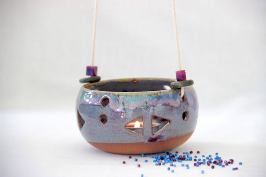Misty Twilight | Ceramic Tealight Holder