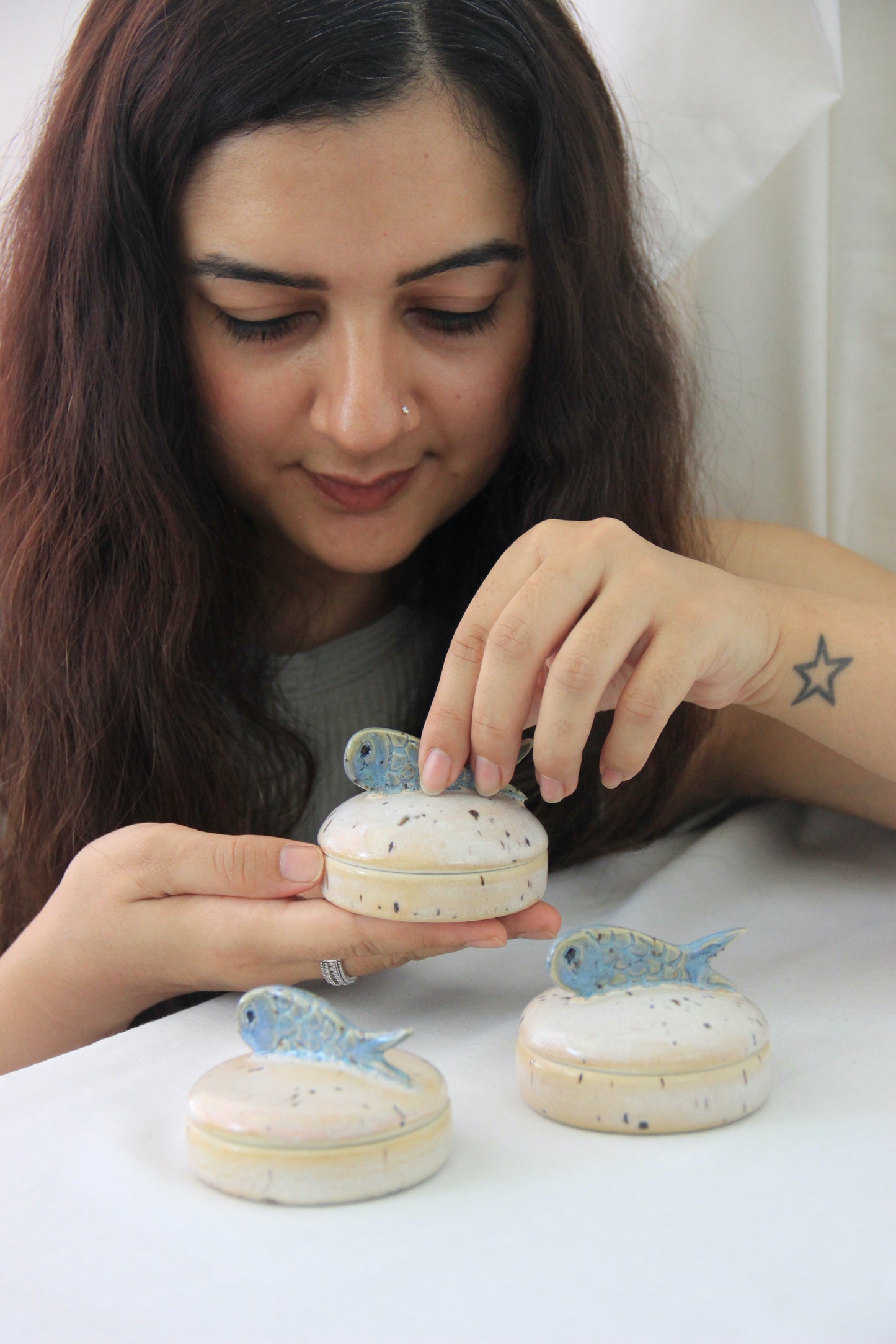 Fish Box | Milky White