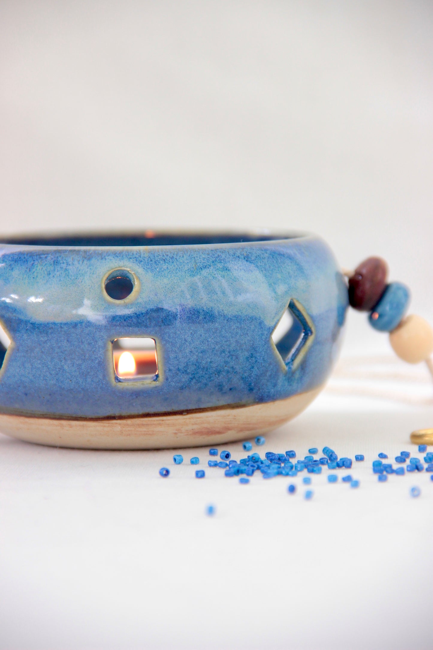 Ocean Glow | Ceramic Tealight Holder