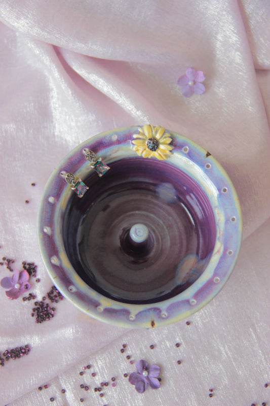 Ceramic Jewellery Holder | Plum Blossom