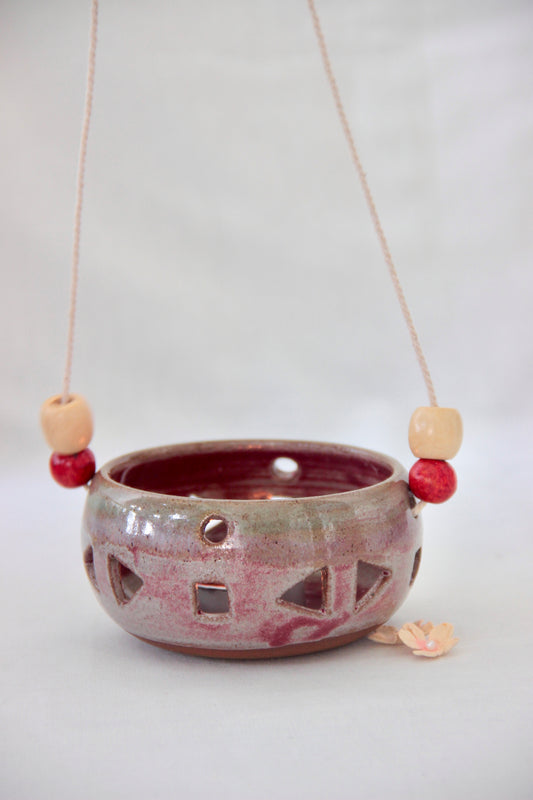Sunset Blush | Ceramic Tealight Holder