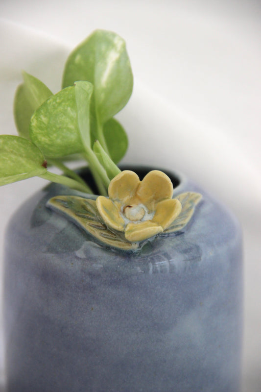 Handmade Ceramic Desk Pot | Berry Bloom