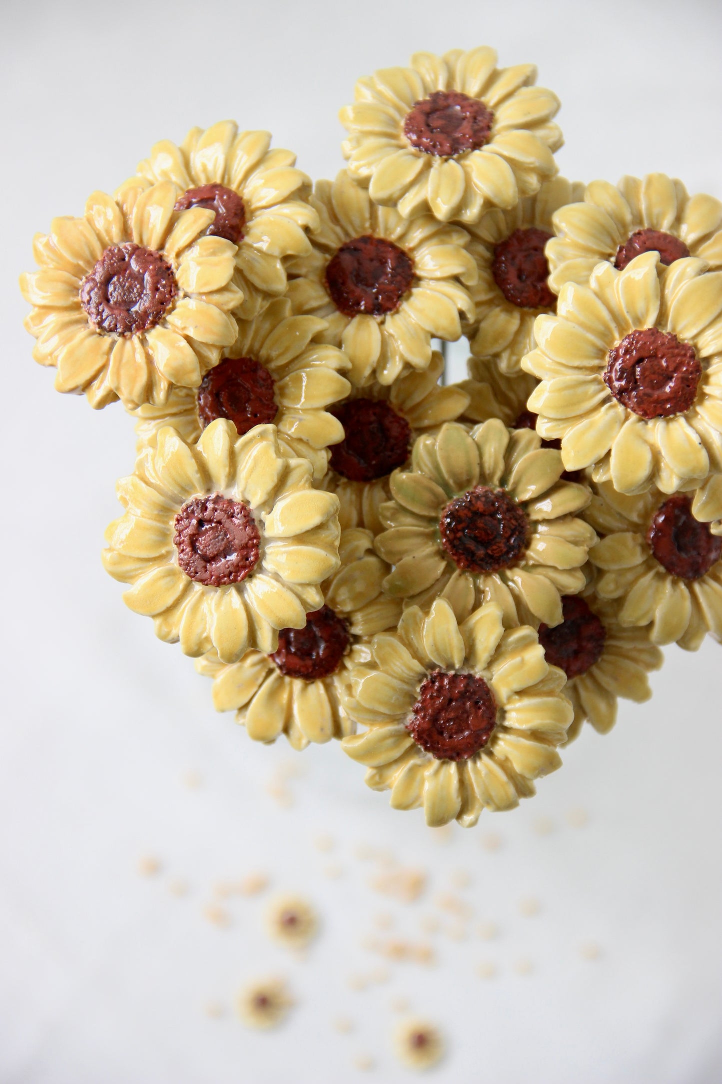 Sunflower Ceramic Stem