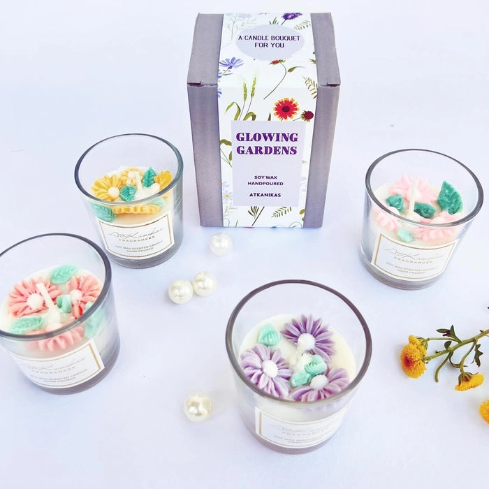 Glowing Gardens | 100% Soy Wax | Artisanal Candles