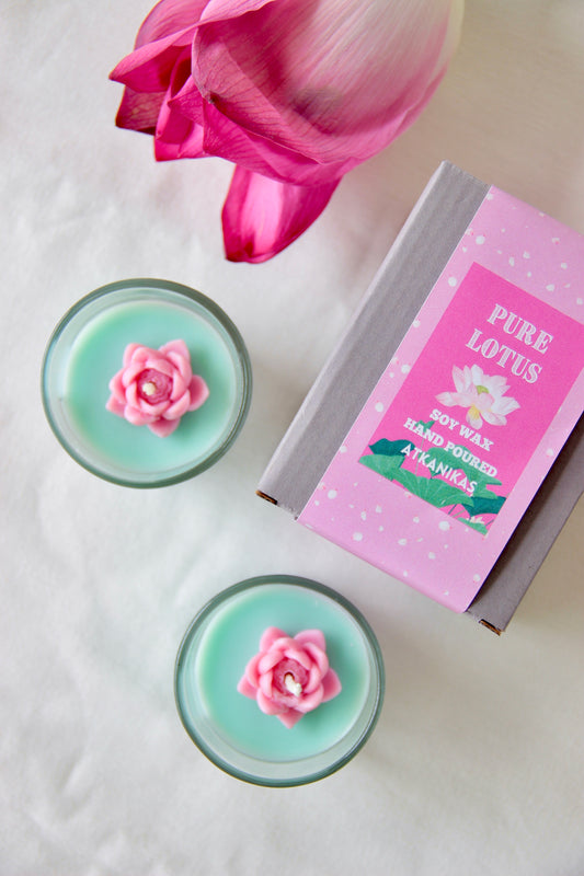 Pure Lotus | 100% Soy Wax | Artisanal Candles