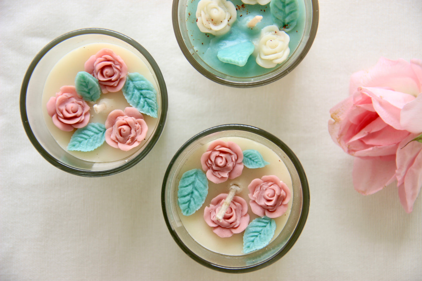 Creamy Rose | 100% Soy Wax | Artisanal Candles