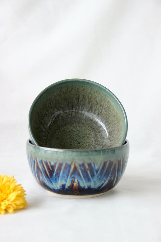 Colors of Earth | Ceramic Serving Bowl | Set of Two