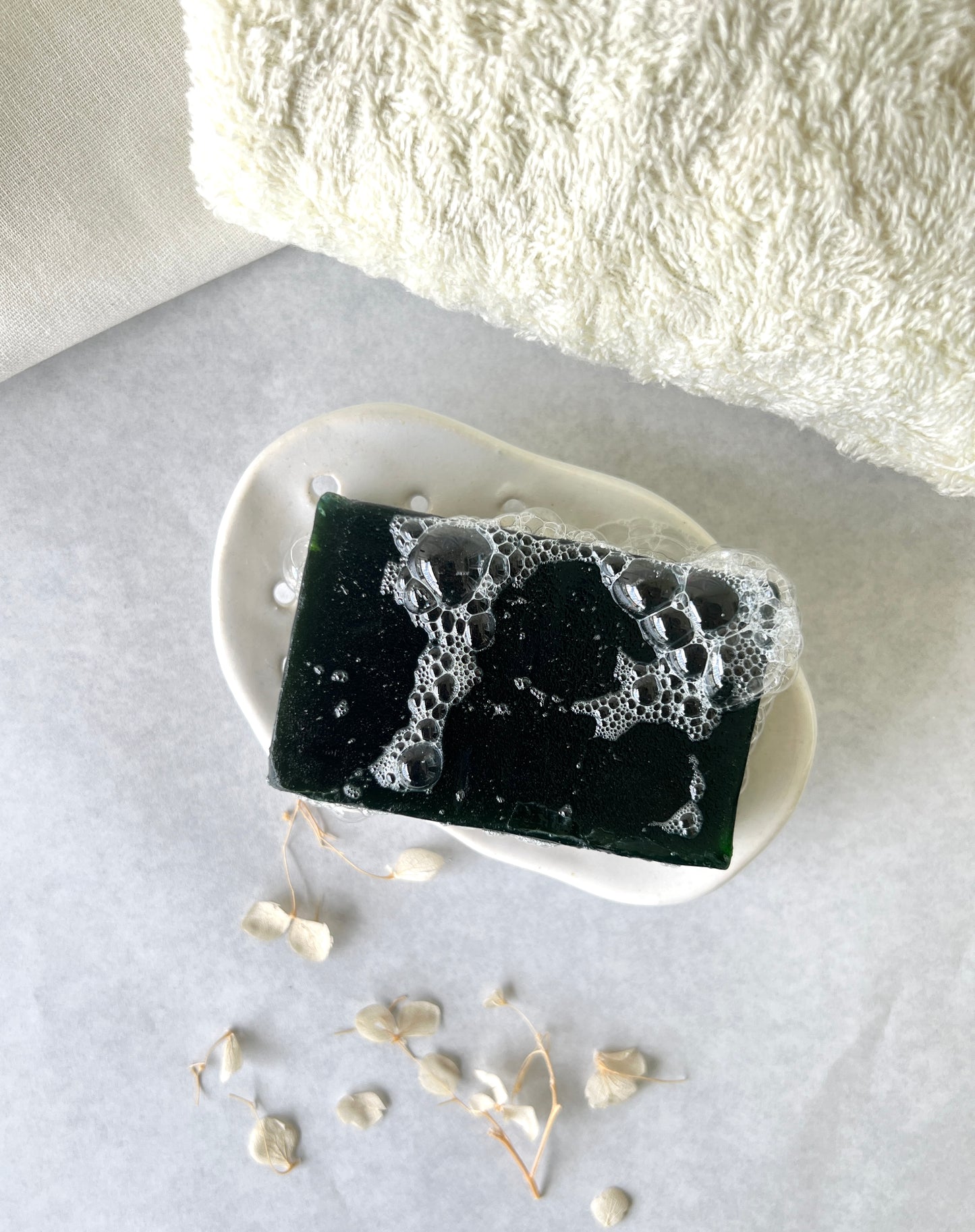 Ceramic Soap Dish | White