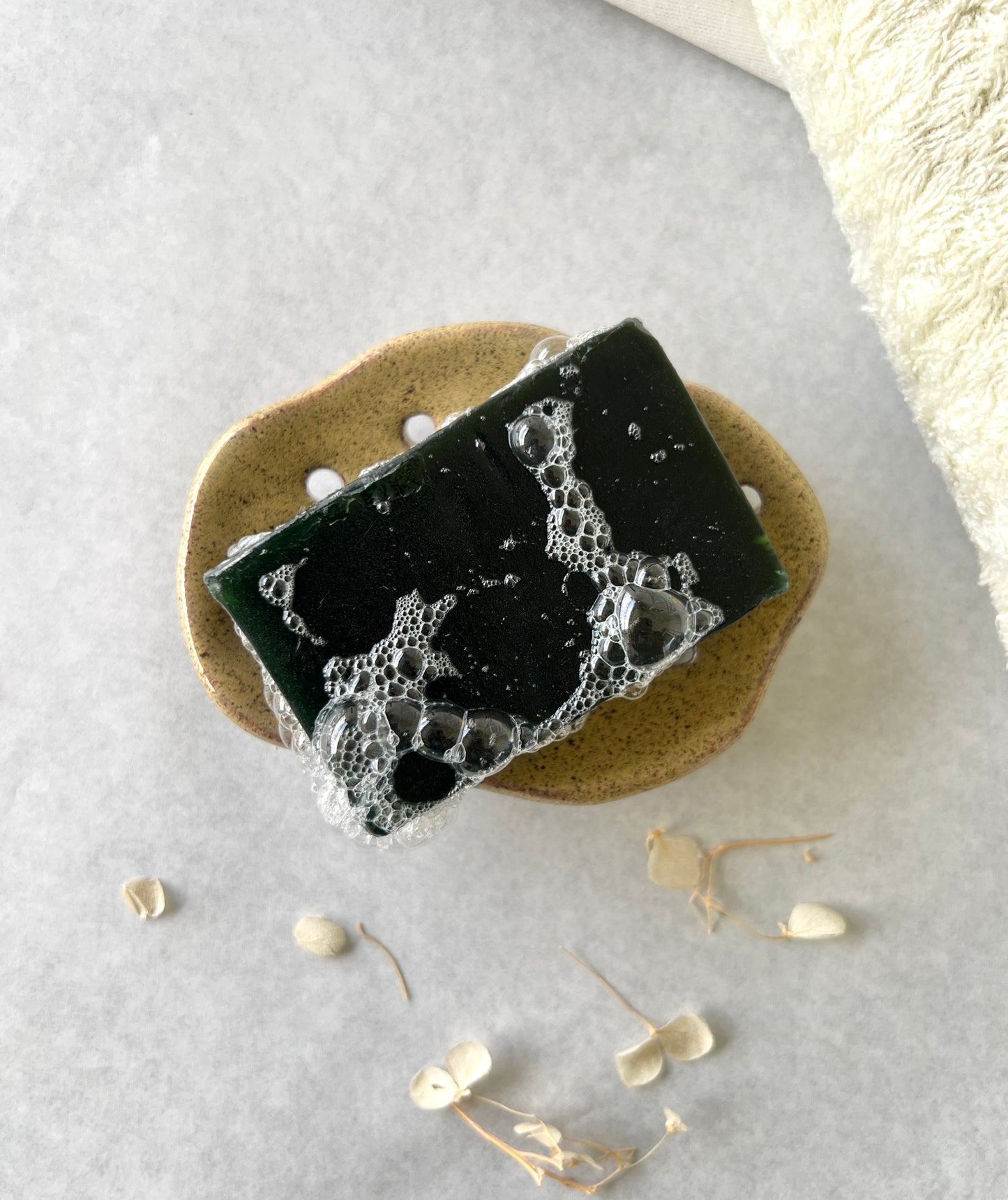 Ceramic Soap Dish | Brown