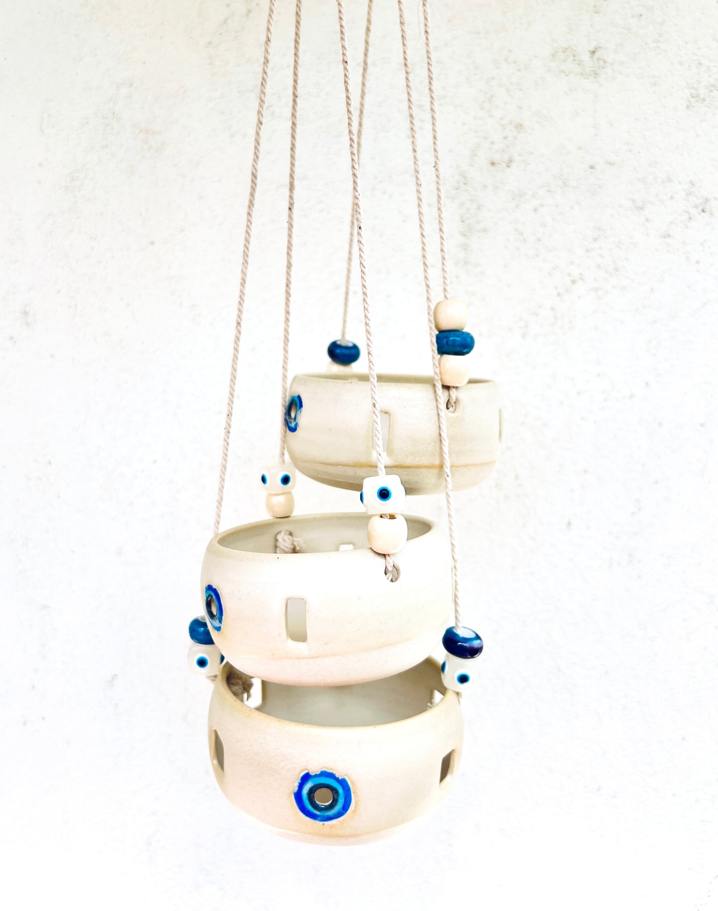 Evil Eye | Ceramic Tealight Holder