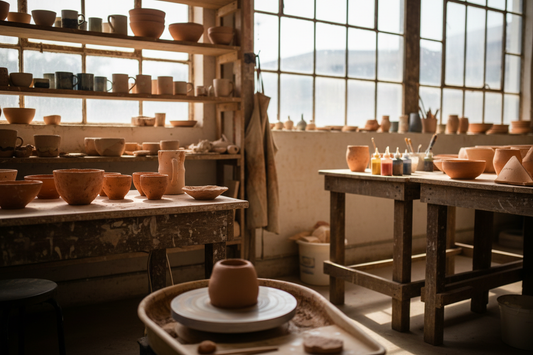 Pottery Studio Visit